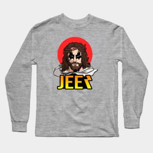 JESUS HEAVY METAL Long Sleeve T-Shirt